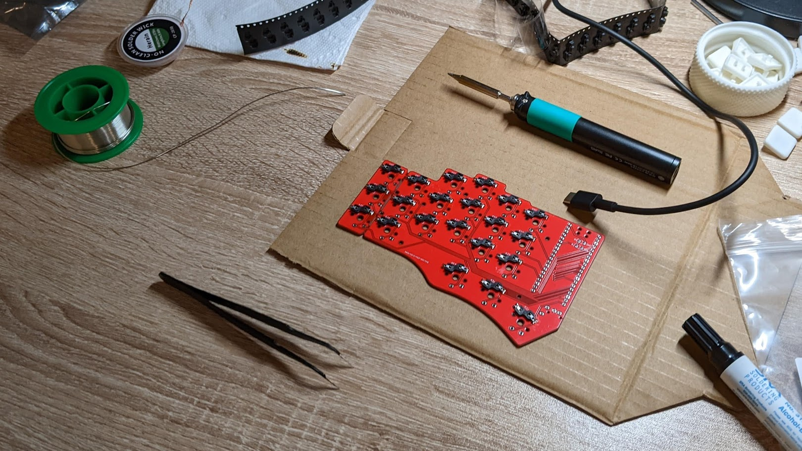 solder setup